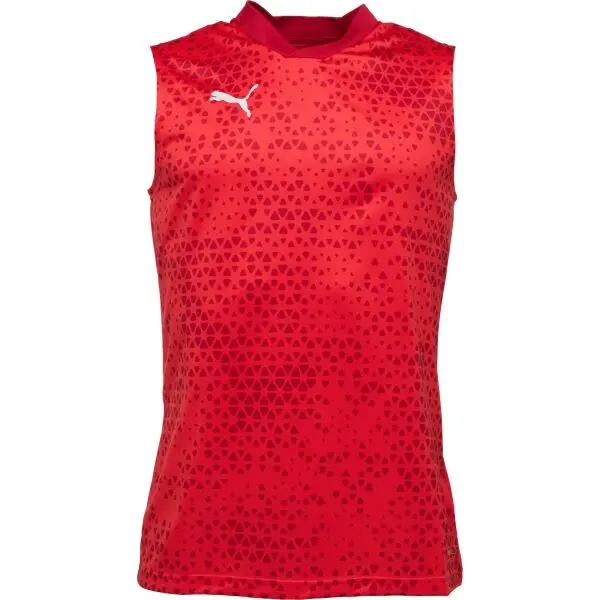 Puma Puma TEAMCUP TRAINING JERSEY SL Мъжки футболни шорти, червено, размер