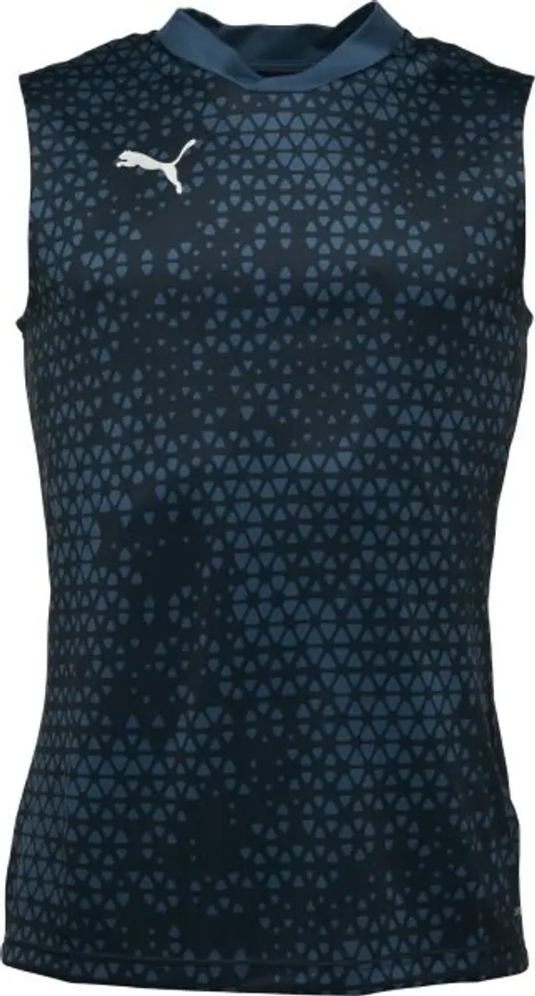 Puma Puma TEAMCUP TRAINING JERSEY SL Мъжки футболни шорти, тъмносиво, размер