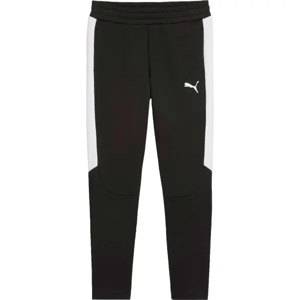 Puma Puma TEAMEVOSTRIPE PANTS JR Детски спортни панталони, черно, размер