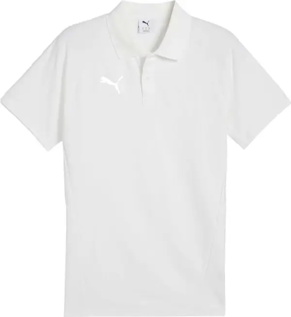 Puma Puma TEAMEVOSTRIPE POLO Мъжка тениска с яка, бяло, размер