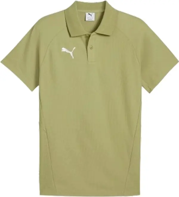 Puma Puma TEAMEVOSTRIPE POLO Мъжка тениска с яка, khaki, размер