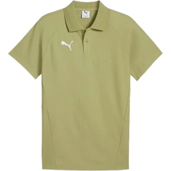 Puma Puma TEAMEVOSTRIPE POLO Мъжка тениска с яка, khaki, размер