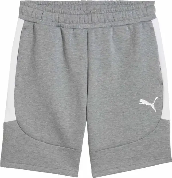 Puma Puma TEAMEVOSTRIPE SHORTS Мъжки шорти, сиво, размер