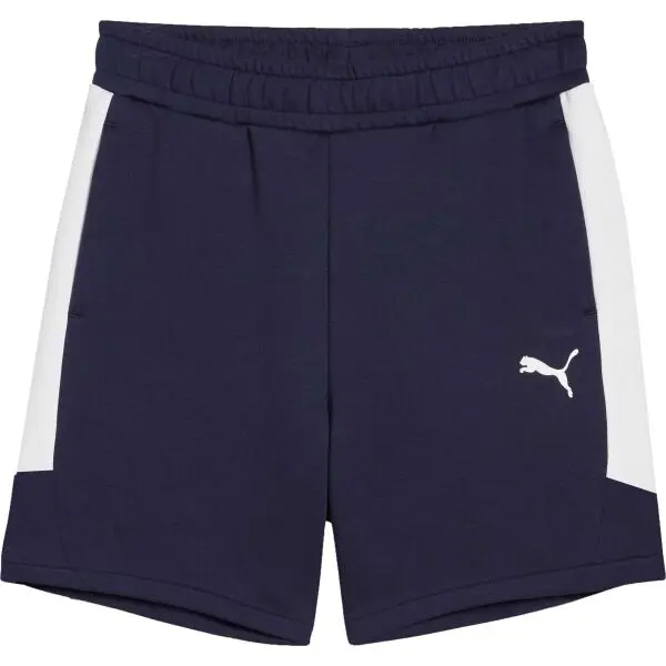 Puma Puma TEAMEVOSTRIPE SHORTS W Дамски тренировъчни шорти, тъмносин, размер