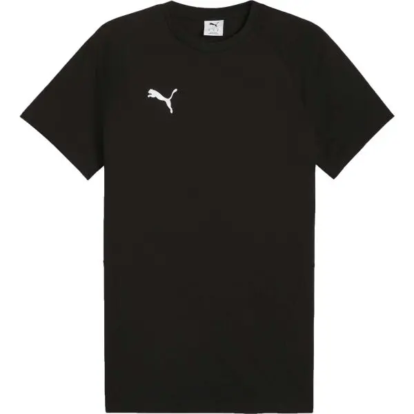 Puma Puma TEAMEVOSTRIPE TEE Мъжка тениска, черно, размер