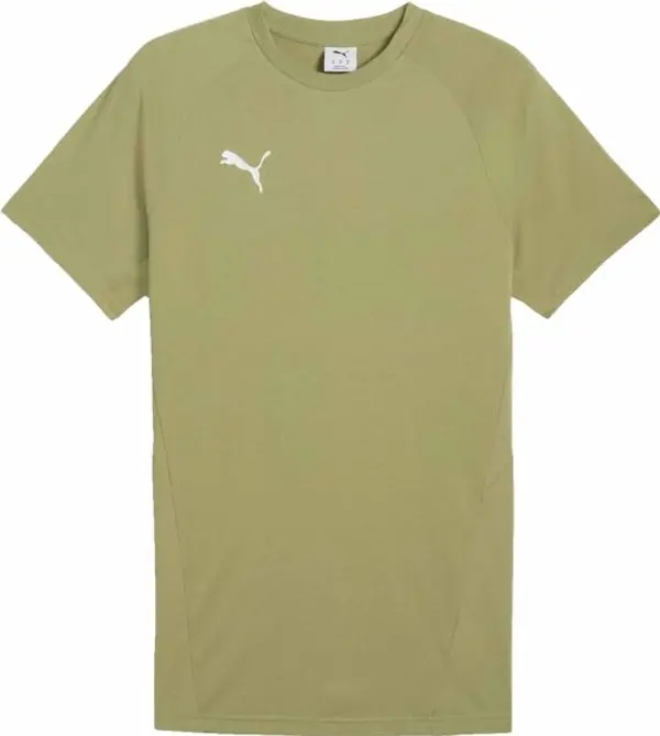 Puma Puma TEAMEVOSTRIPE TEE Мъжка тениска, khaki, размер