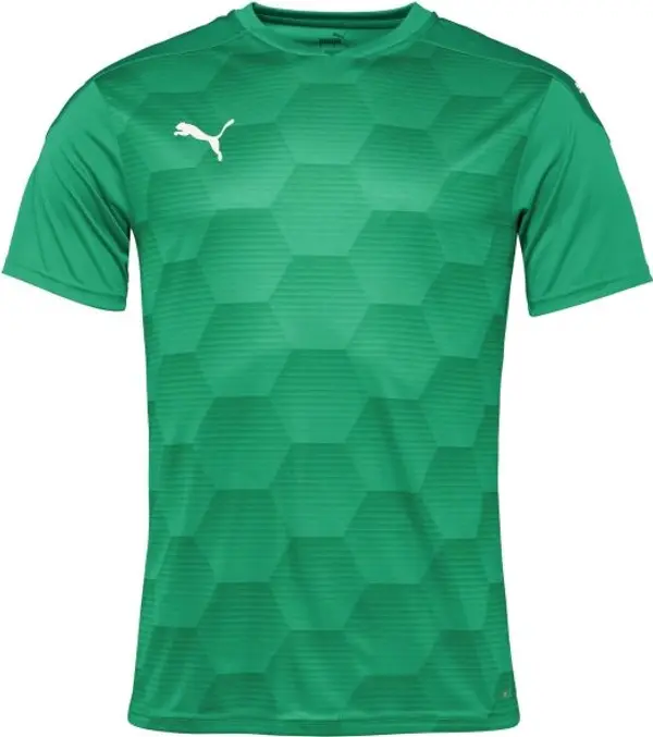 Puma Puma TEAMFINAL 21 GRAPHIC JERSEY Мъжка спортна тениска, зелено, размер