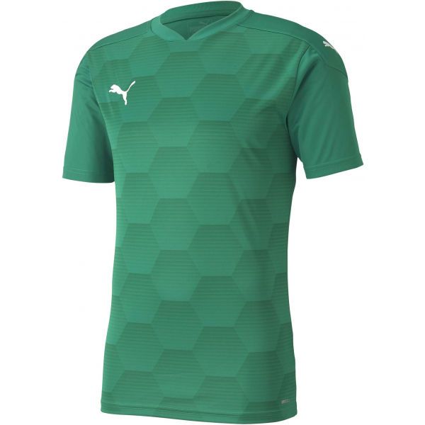 Puma Puma TEAMFINAL 21 GRAPHIC JERSEY Мъжка спортна тениска, зелено, размер