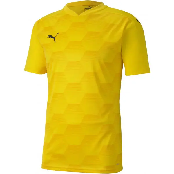 Puma Puma TEAMFINAL 21 GRAPHIC JERSEY Мъжка спортна тениска, жълто, размер