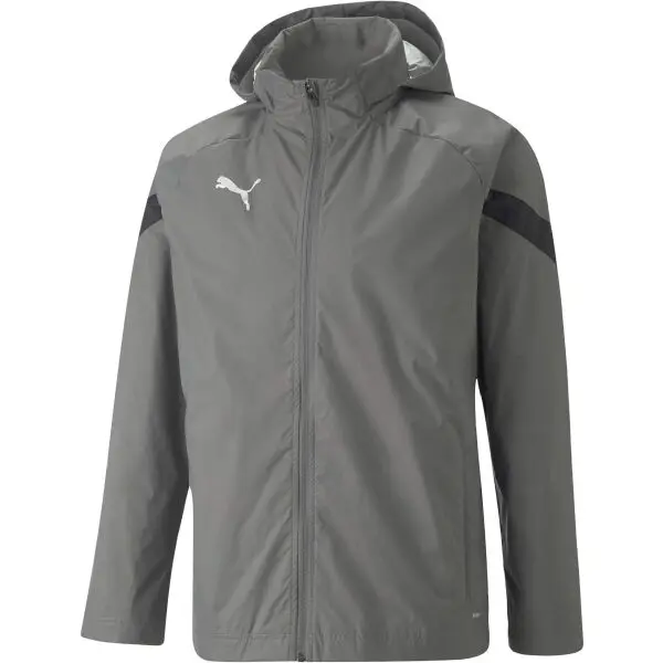 Puma Puma TEAMFINAL ALL WEATHER JACKET Мъжки футболен суитшърт, тъмносиво, размер