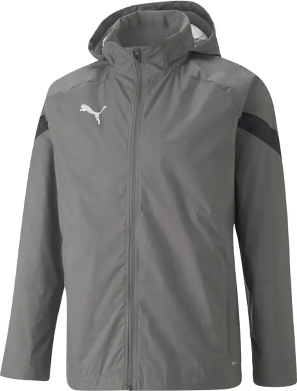 Puma Puma TEAMFINAL ALL WEATHER JACKET Мъжки футболен суитшърт, тъмносиво, размер XXXL