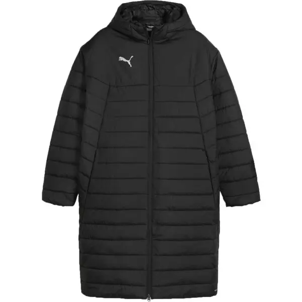 Puma Puma TEAMFINAL BENCH JACKET Мъжко зимно яке, черно, размер