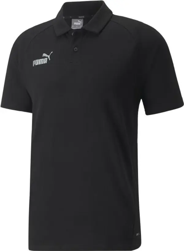 Puma Puma TEAMFINAL CASUALS POLO Мъжка тениска, черно, размер