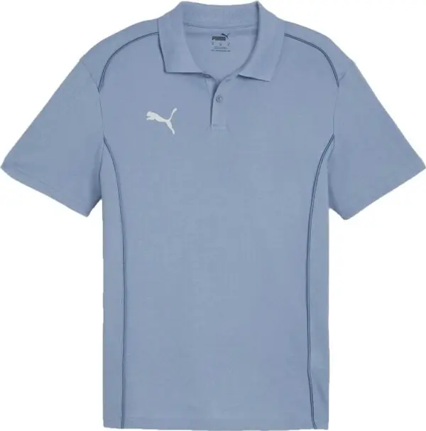 Puma Puma TEAMFINAL CASUALS POLO Мъжка тениска с яка, светлосиньо, размер