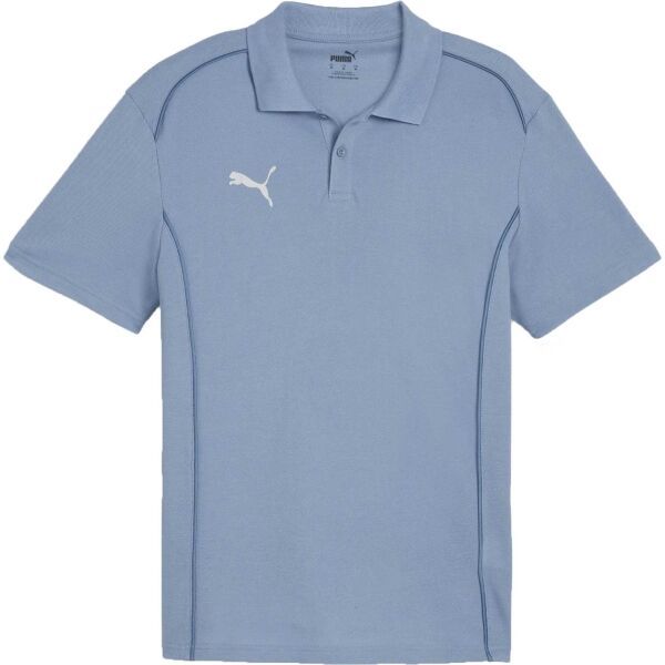 Puma Puma TEAMFINAL CASUALS POLO Мъжка тениска с яка, светлосиньо, размер