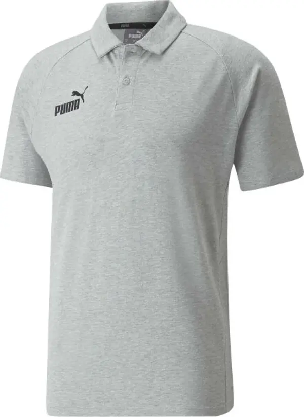 Puma Puma TEAMFINAL CASUALS POLO Мъжка тениска, сиво, размер
