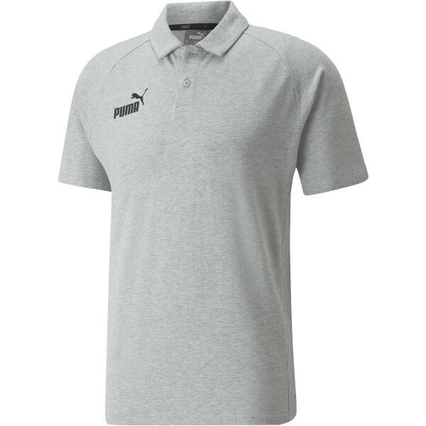 Puma Puma TEAMFINAL CASUALS POLO Мъжка тениска, сиво, размер