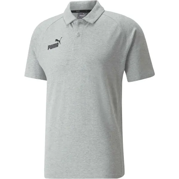 Puma Puma TEAMFINAL CASUALS POLO Мъжка тениска, сиво, размер