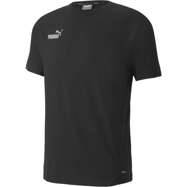 Puma Puma TEAMFINAL CASUALS TEE Футболна тениска, черно, размер