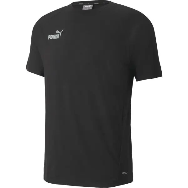 Puma Puma TEAMFINAL CASUALS TEE Футболна тениска, черно, размер