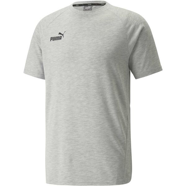Puma Puma TEAMFINAL CASUALS TEE Футболна тениска, сиво, размер