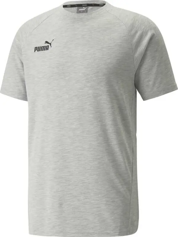 Puma Puma TEAMFINAL CASUALS TEE Футболна тениска, сиво, размер