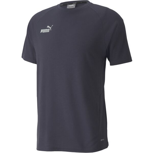 Puma Puma TEAMFINAL CASUALS TEE Футболна тениска, тъмносин, размер