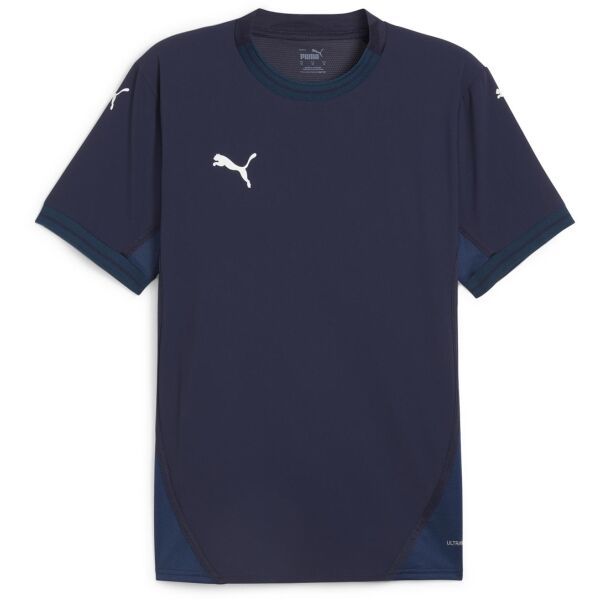 Puma Puma TEAMFINAL JERSEY Мъжка футболна фланелка, тъмносин, размер