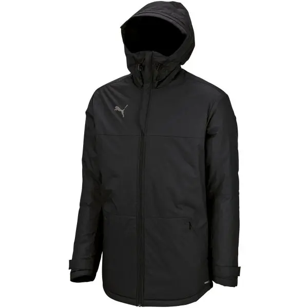 Puma Puma TEAMFINAL PARKA JACKET Мъжко яке, черно, размер