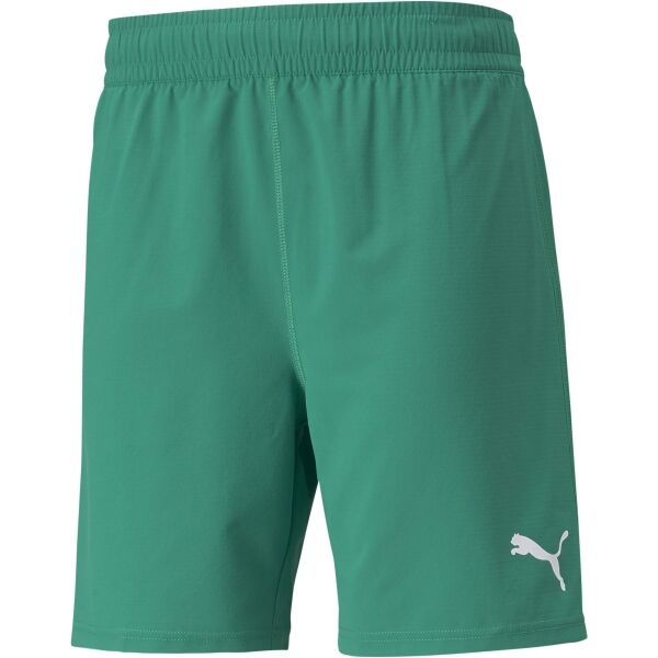 Puma Puma TEAMFINAL SHORTS Мъжки футболни шорти, зелено, размер