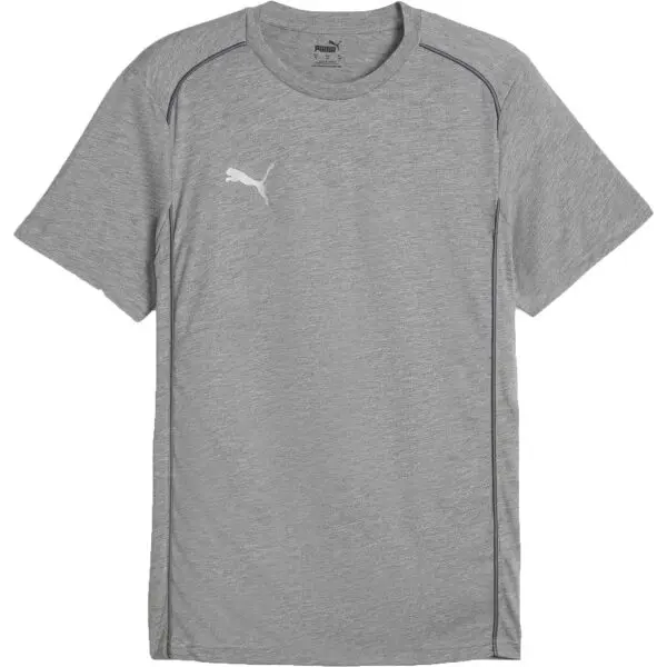 Puma Puma TEAMFINAL TEE Мъжки спортен потник, сиво, размер