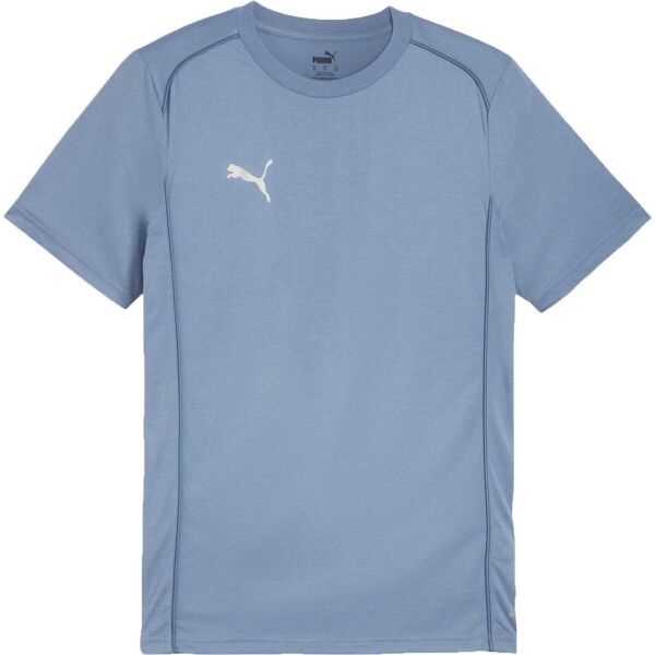 Puma Puma TEAMFINAL TEE Мъжки спортен потник, светлосиньо, размер