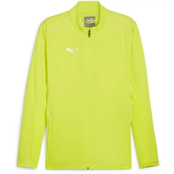 Puma Puma TEAMFINAL TRAINING JACKET Мъжко спортно горнище, светло-зелено, размер