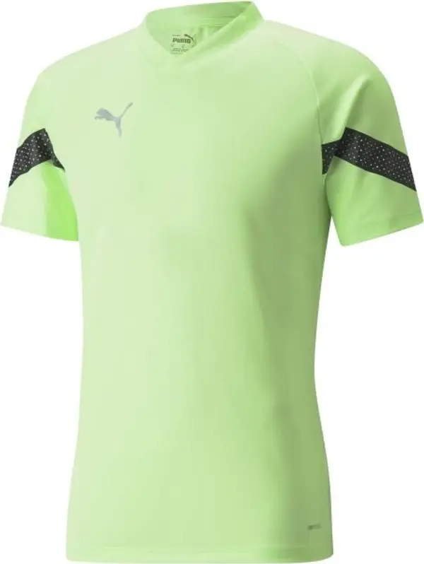 Puma Puma TEAMFINAL TRAINING JERSEY Мъжка спортна тениска, светло-зелено, размер