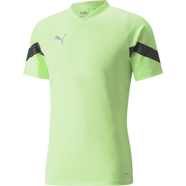Puma Puma TEAMFINAL TRAINING JERSEY Мъжка спортна тениска, светло-зелено, размер
