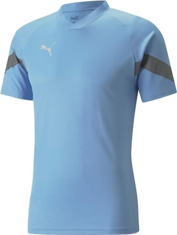 Puma Puma TEAMFINAL TRAINING JERSEY Мъжка спортна тениска, светлосиньо, размер