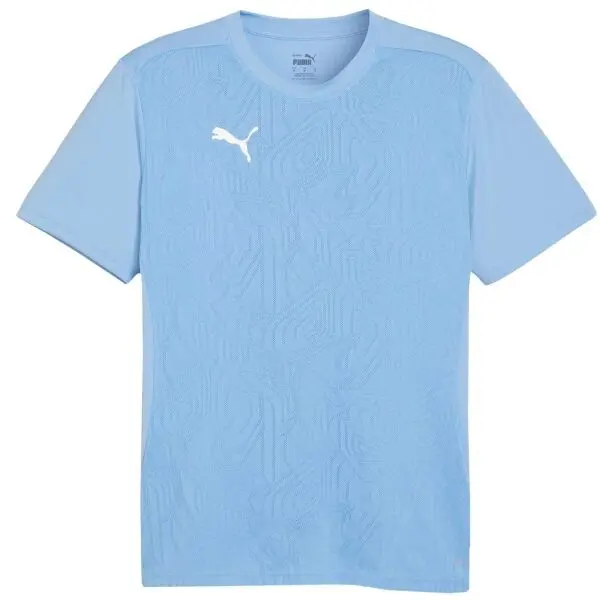 Puma Puma TEAMFINAL TRAINING JERSEY Мъжки спортен потник, светлосиньо, размер