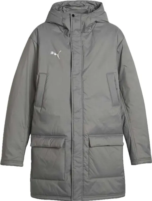 Puma Puma TEAMFINAL WINTER JACKET Мъжко спортно яке, сиво, размер