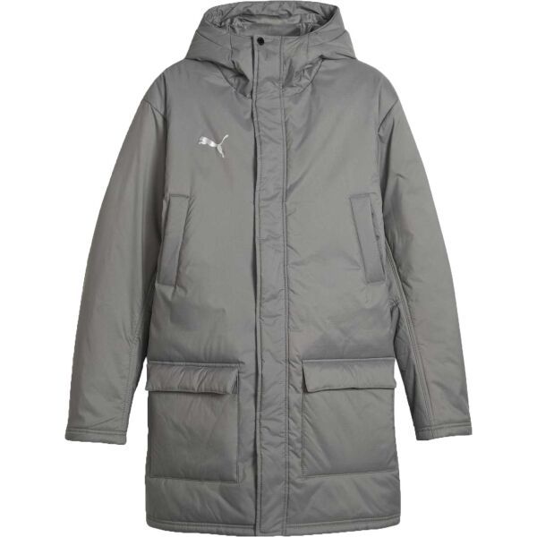 Puma Puma TEAMFINAL WINTER JACKET Мъжко спортно яке, сиво, размер