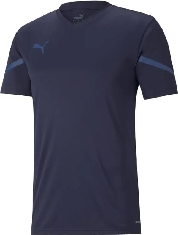 Puma Puma TEAMFLASH JERSEY Мъжка спортна тениска, тъмносин, размер
