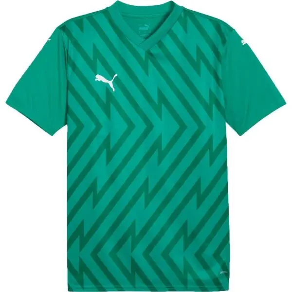 Puma Puma TEAMGLORY JERSEY Мъжка футболна фланелка, зелено, размер