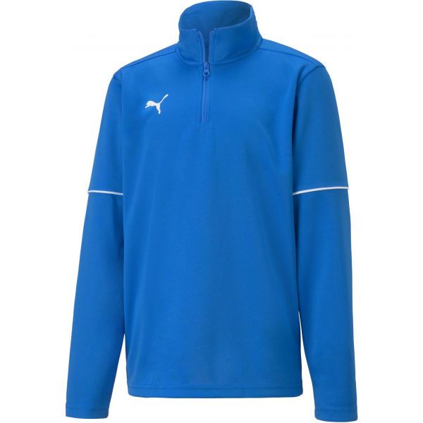 Puma Puma TEAMGOAL 1 4 ZIP TOP CORE JR Суитшърт за момчета, синьо, размер