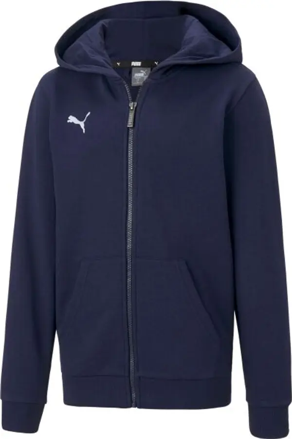 Puma Puma TEAMGOAL 23 CASUALS HOODED JACKET JR Футболно яке, тъмносин, размер