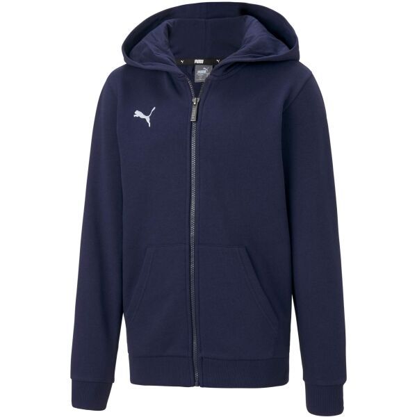 Puma Puma TEAMGOAL 23 CASUALS HOODED JACKET JR Футболно яке, тъмносин, размер
