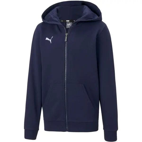 Puma Puma TEAMGOAL 23 CASUALS HOODED JACKET JR Футболно яке, тъмносин, размер