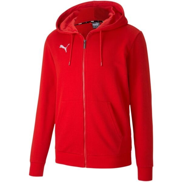 Puma Puma TEAMGOAL 23 CASUALS HOODED JACKET Мъжки спортен суитшърт, червено, размер