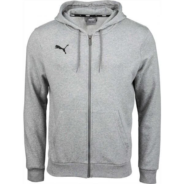 Puma Puma TEAMGOAL 23 CASUALS HOODED JACKET Мъжки спортен суитшърт, сиво, размер