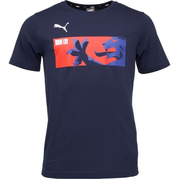 Puma Puma TEAMGOAL 23 CASUALS TEE Мъжка тениска, тъмносин, размер