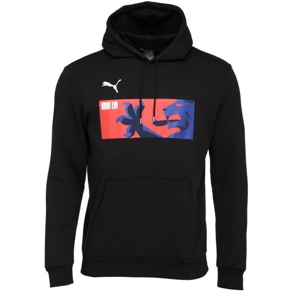 Puma Puma TEAMGOAL 23 CAUSALS HOODY Мъжки футболен суитшърт, черно, размер