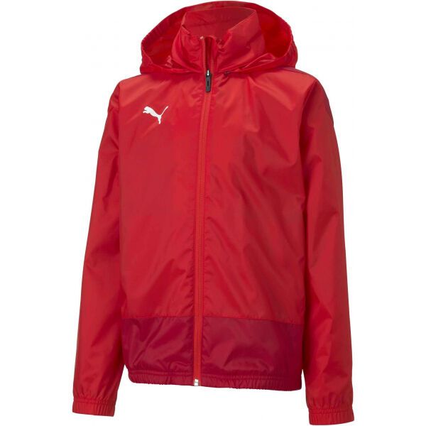 Puma Puma TEAMGOAL 23 TRAINING RAIN JACKET JR Детско шушляково яке, червено, размер